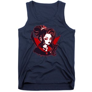 Halloween Dracula Vampire Princess Tank Top