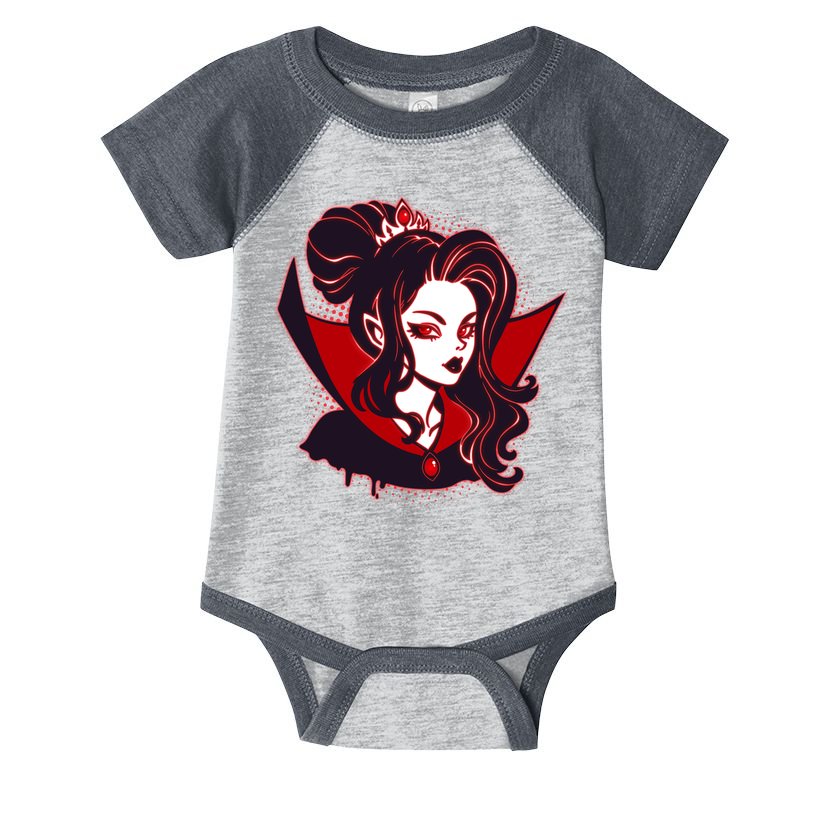 Halloween Dracula Vampire Princess Infant Baby Jersey Bodysuit