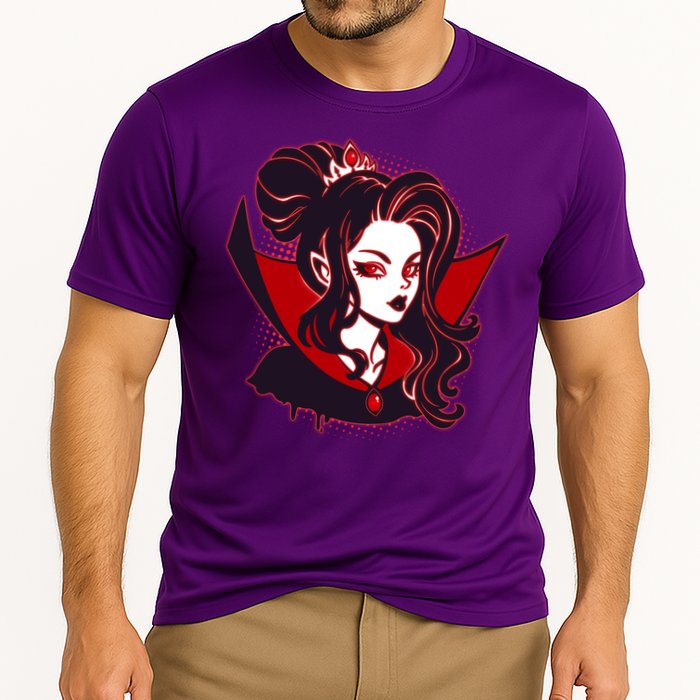 Halloween Dracula Vampire Princess Performance Shirt