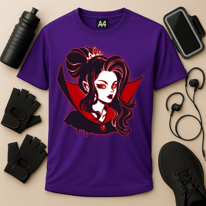 Halloween Dracula Vampire Princess Performance Shirt