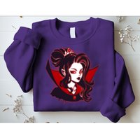 Halloween Dracula Vampire Princess Sweatshirt