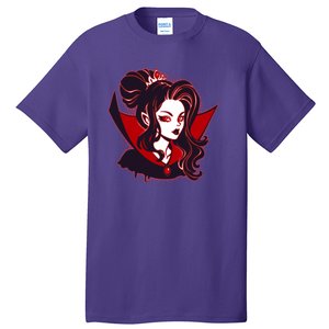 Halloween Dracula Vampire Princess Tall T-Shirt