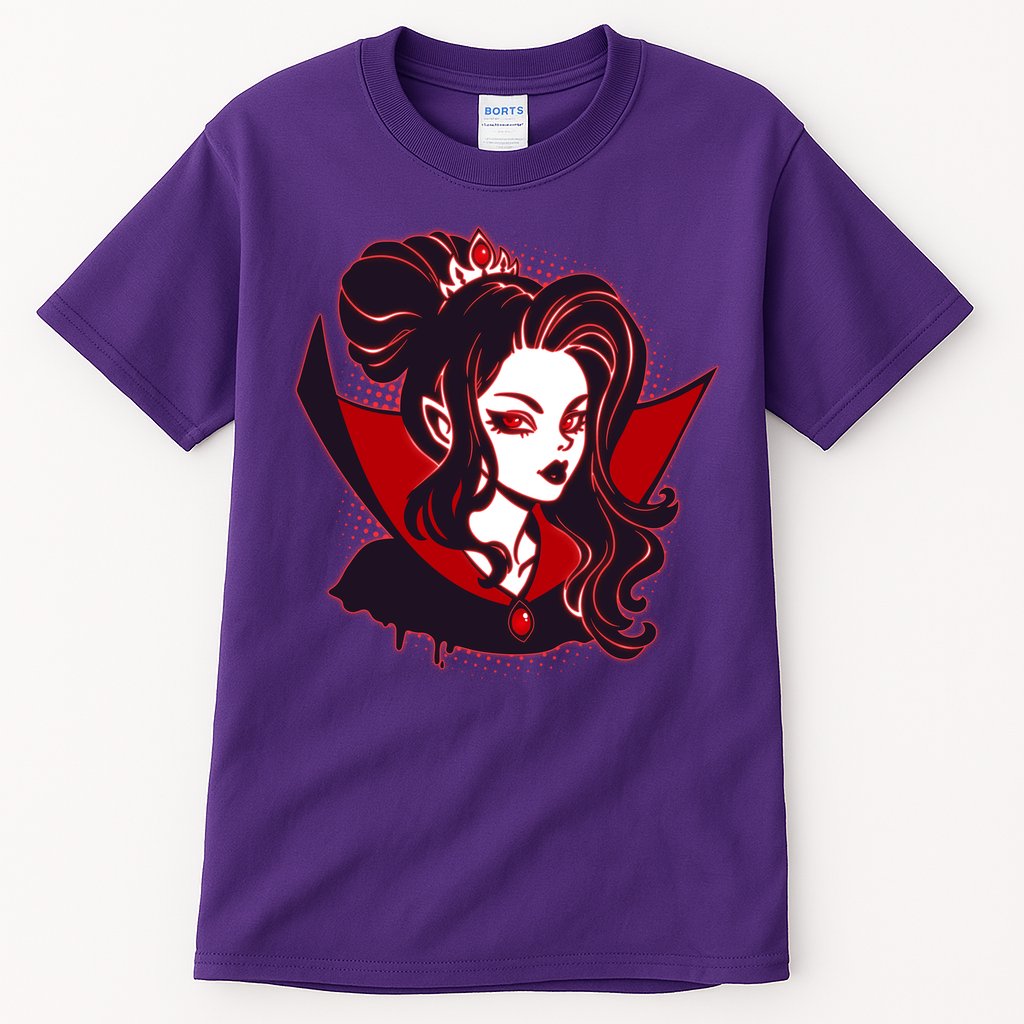 Halloween Dracula Vampire Princess Tall T-Shirt