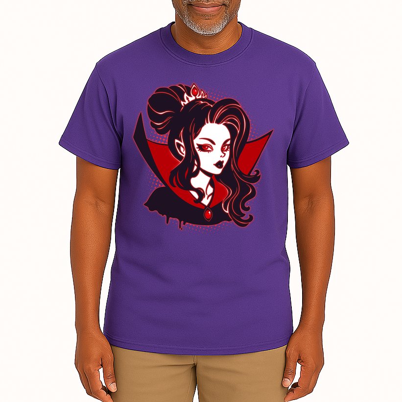 Halloween Dracula Vampire Princess Tall T-Shirt