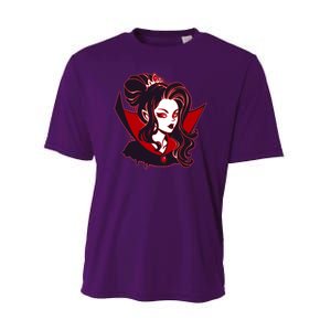 Halloween Dracula Vampire Princess Performance Sprint T-Shirt