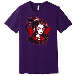 Halloween Dracula Vampire Princess Premium T-Shirt