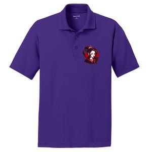 Halloween Dracula Vampire Princess PosiCharge RacerMesh Polo