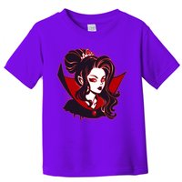 Halloween Dracula Vampire Princess Toddler T-Shirt