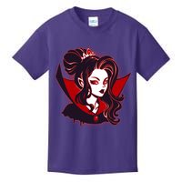 Halloween Dracula Vampire Princess Kids T-Shirt