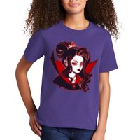 Halloween Dracula Vampire Princess Kids T-Shirt