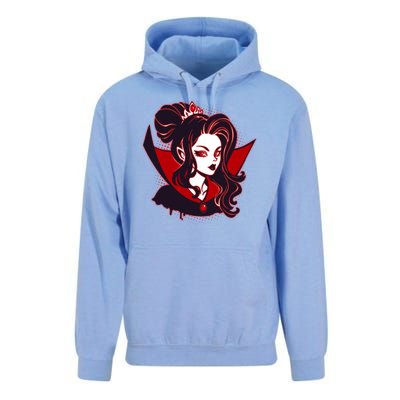 Halloween Dracula Vampire Princess Unisex Surf Hoodie