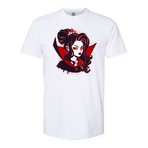 Halloween Dracula Vampire Princess Softstyle CVC T-Shirt