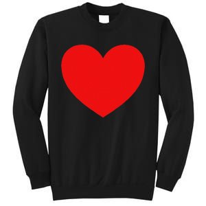 Heart Valentines Day Graphic Novelty Love Heart Sweatshirt