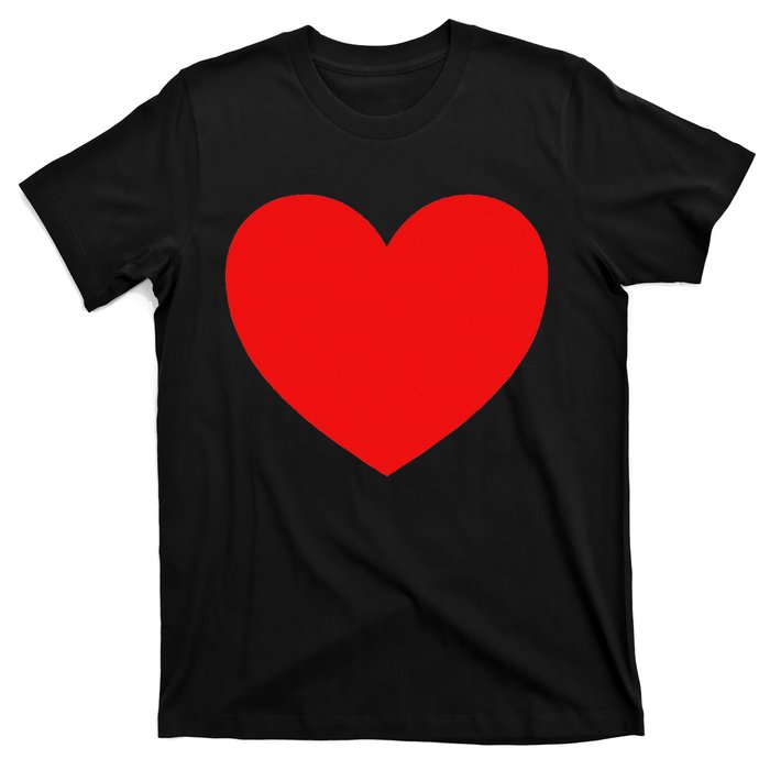 Heart Valentines Day Graphic Novelty Love Heart T-Shirt