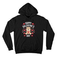 Happy ValentineS Day Cute Bear Heart For Hoodie