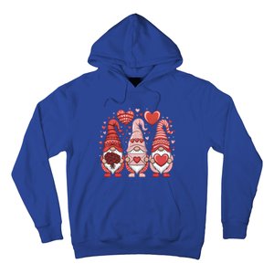 Happy ValentineS Day Gnomes Heart Cute Love Valentine Gift Hoodie