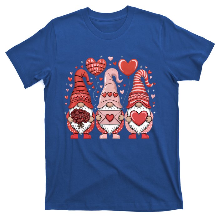 Happy ValentineS Day Gnomes Heart Cute Love Valentine Gift T-Shirt