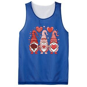 Happy ValentineS Day Gnomes Heart Cute Love Valentine Gift Mesh Reversible Basketball Jersey Tank