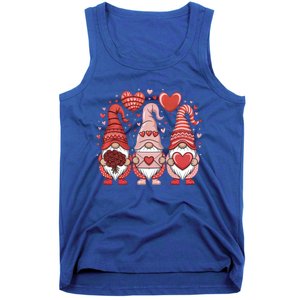 Happy ValentineS Day Gnomes Heart Cute Love Valentine Gift Tank Top