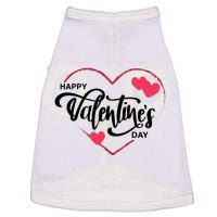 Happy Valentines Day Heart Cute Gift Doggie Tank