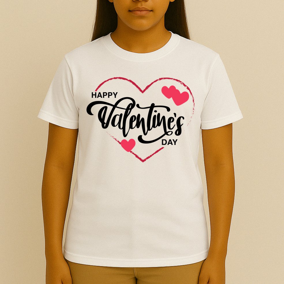 Happy Valentines Day Heart Cute Gift T-Shirt