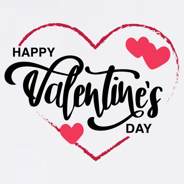 Happy Valentines Day Heart Cute Gift T-Shirt