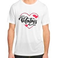 Happy Valentines Day Heart Cute Gift Adult ChromaSoft Performance T-Shirt