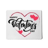 Happy Valentines Day Heart Cute Gift Mousepad