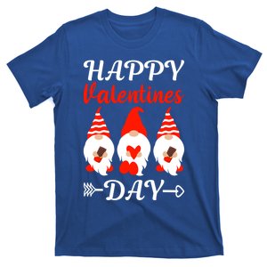 Happy Valentines Day Gnomes Heart Chocolate Bar Eating Gift T-Shirt