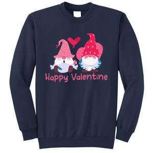 Happy Valentines Day Gnomes With Heart Valentine Sweatshirt