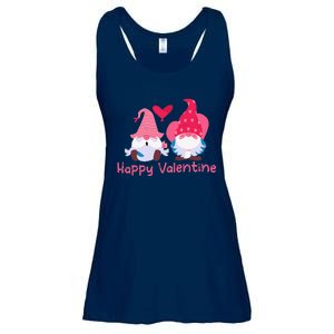 Happy Valentines Day Gnomes With Heart Valentine Ladies Essential Flowy Tank