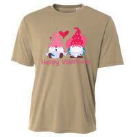 Happy Valentines Day Gnomes With Heart Valentine Cooling Performance Crew T-Shirt