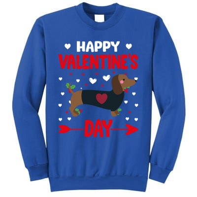 Happy Valentine's Day Dachshund Happy Valentine's Day Great Gift Sweatshirt