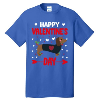 Happy Valentine's Day Dachshund Happy Valentine's Day Great Gift Tall T-Shirt