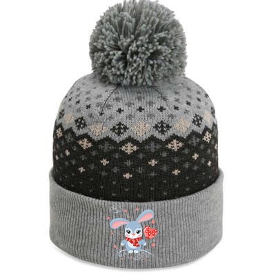 Happy Valentine's Day Gift The Baniff Cuffed Pom Beanie