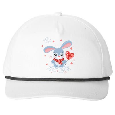 Happy Valentine's Day Gift Snapback Five-Panel Rope Hat