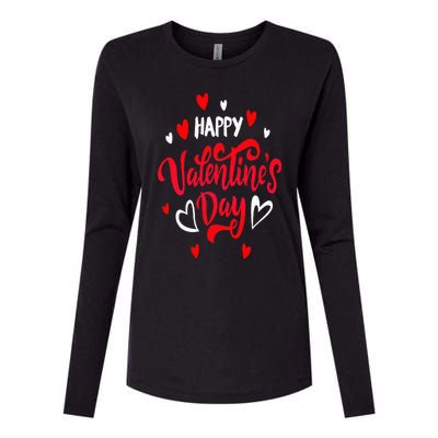 Happy ValentineS Day 2024 Womens Cotton Relaxed Long Sleeve T-Shirt