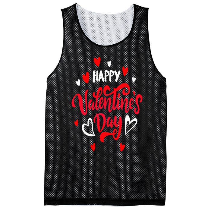 Happy ValentineS Day 2024 Mesh Reversible Basketball Jersey Tank