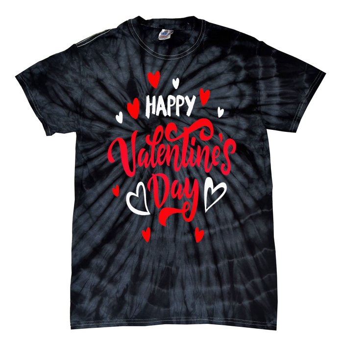 Happy ValentineS Day 2024 Tie-Dye T-Shirt