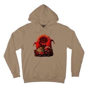 Happy Valentines Day Gnomes With Leopard Sunflower Valentine Day Love Hoodie