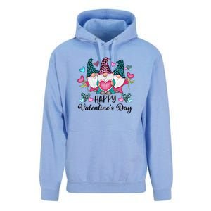 Happy Valentines Day Gnomes Gift Unisex Surf Hoodie