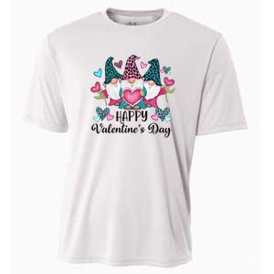 Happy Valentines Day Gnomes Gift Cooling Performance Crew T-Shirt