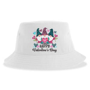 Happy Valentines Day Gnomes Gift Sustainable Bucket Hat