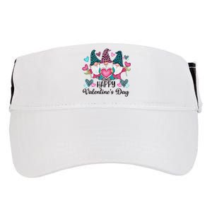 Happy Valentines Day Gnomes Gift Adult Drive Performance Visor