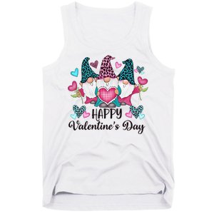 Happy Valentines Day Gnomes Gift Tank Top