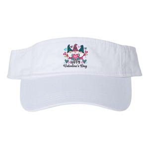 Happy Valentines Day Gnomes Gift Valucap Bio-Washed Visor