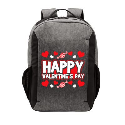 Happy Valentines Day Romantic Holiday February 14 Vector Backpack