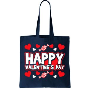 Happy Valentines Day Romantic Holiday February 14 Tote Bag