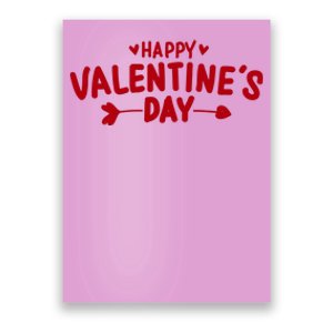 Happy Valentines Day Cute Holiday Gift Poster