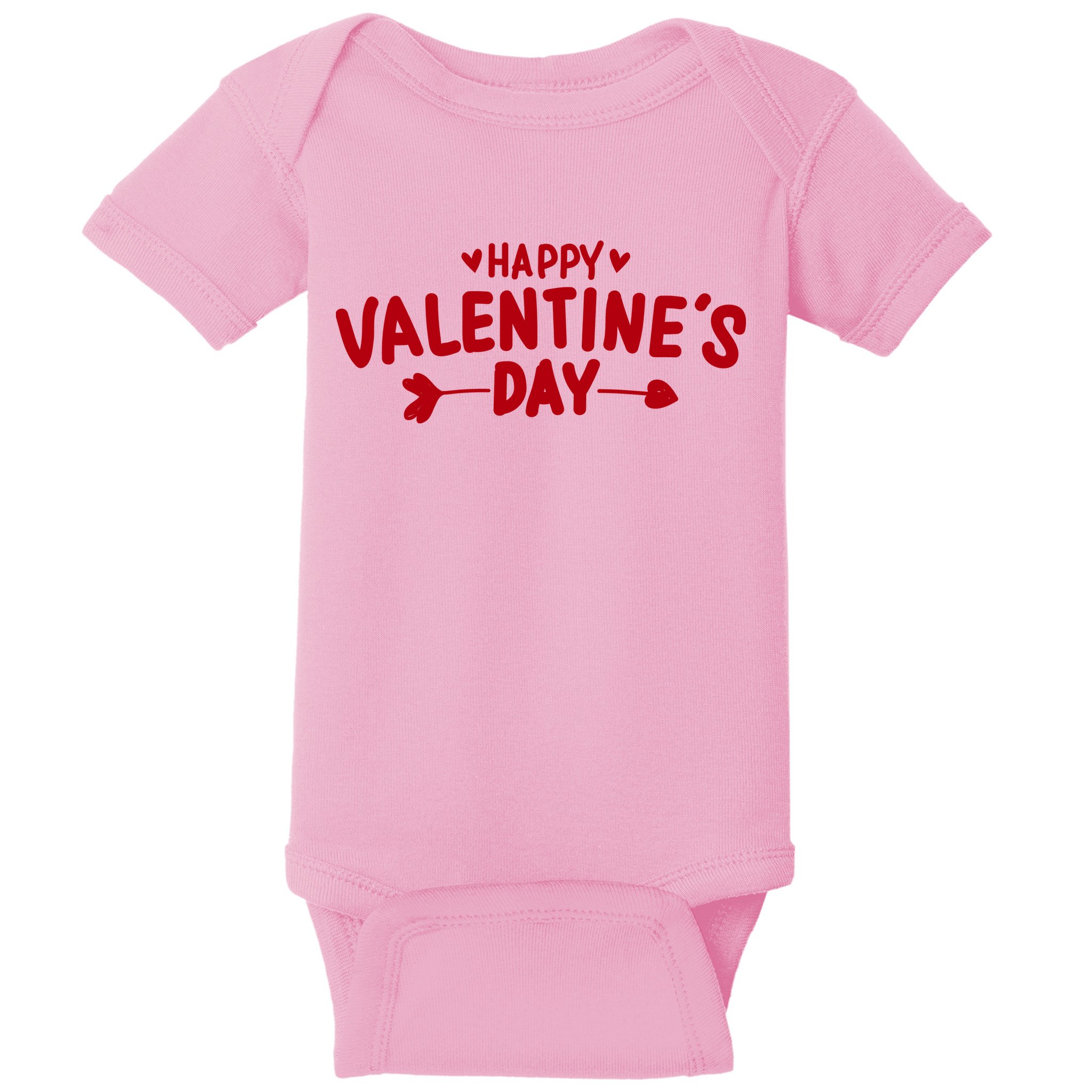 Happy Valentines Day Cute Holiday Gift Baby Bodysuit